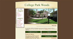 Desktop Screenshot of collegeparkwoods.org